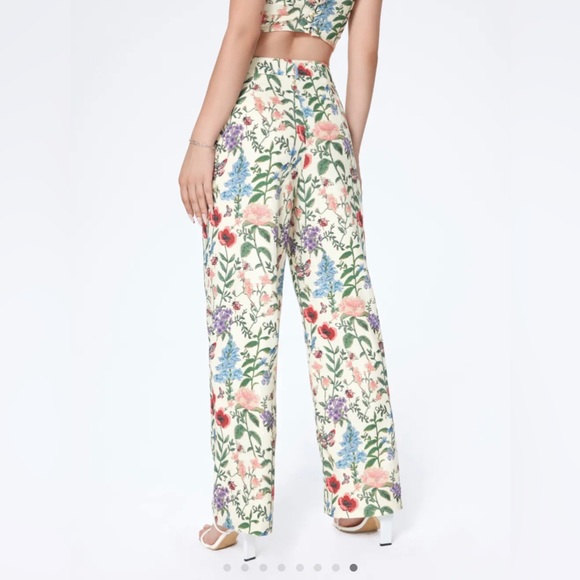 Floral Corduroy Top & Pant set - Picture 3 of 14